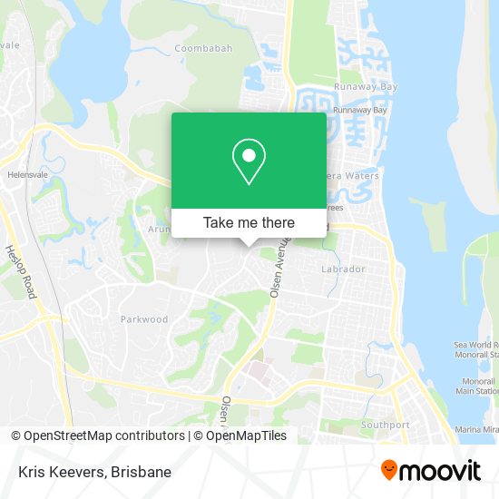 Kris Keevers map