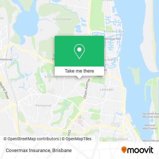 Covermax Insurance map
