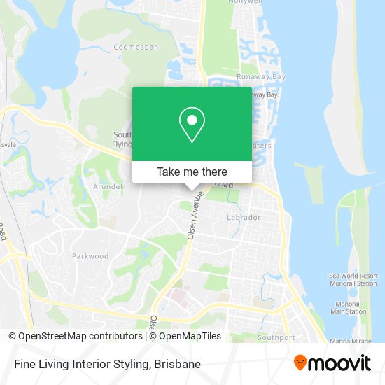 Fine Living Interior Styling map