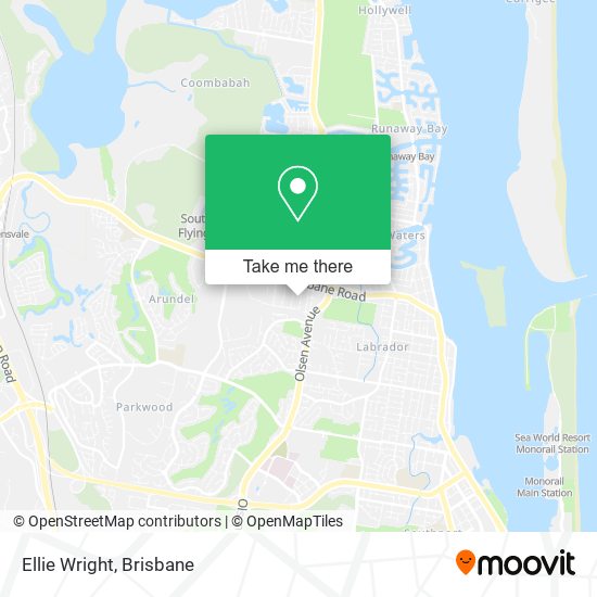 Ellie Wright map