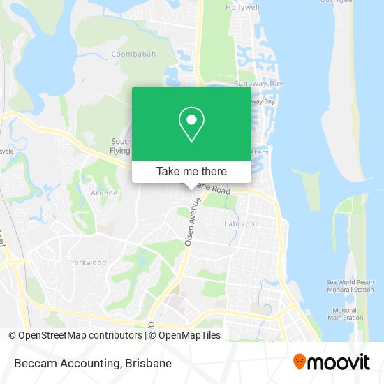 Beccam Accounting map