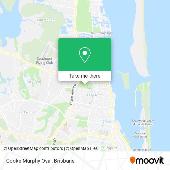Cooke Murphy Oval map