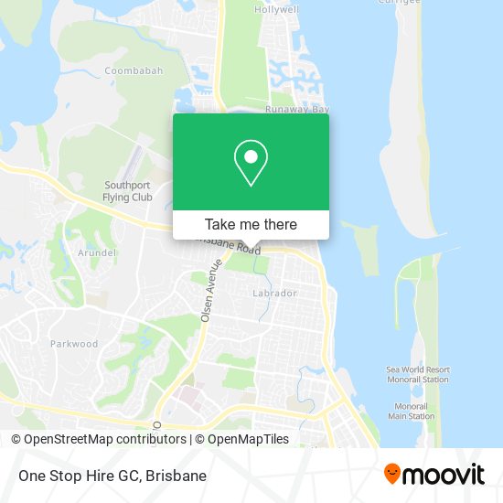 One Stop Hire GC map