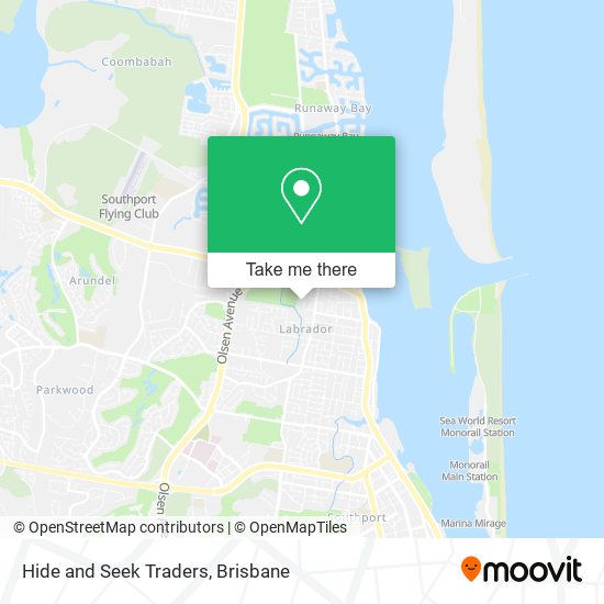 Hide and Seek Traders map