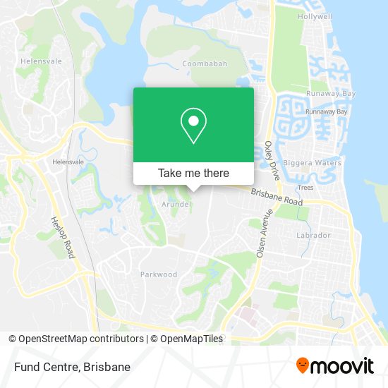 Fund Centre map