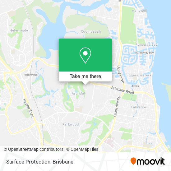 Surface Protection map