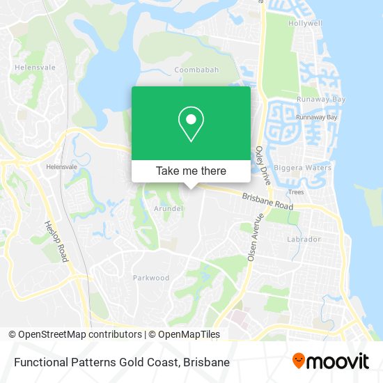 Functional Patterns Gold Coast map