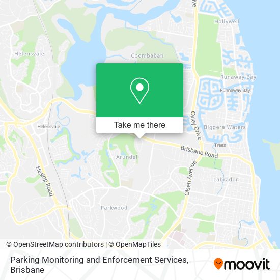 Parking Monitoring and Enforcement Services map