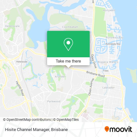 Hisite Channel Manager map