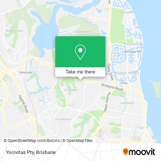 Yocivitas Pty map