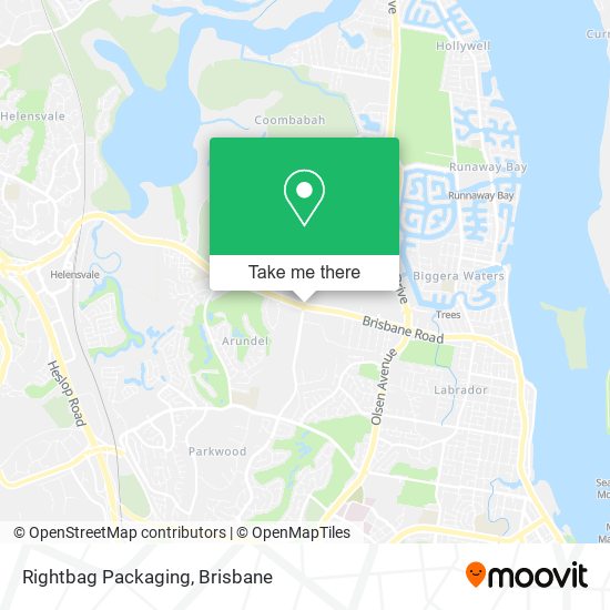 Rightbag Packaging map