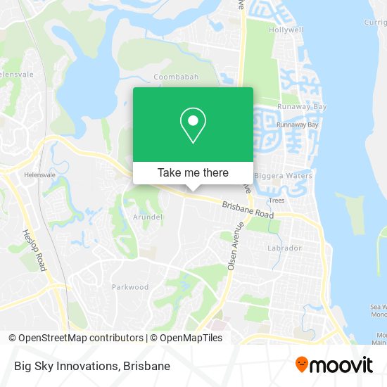 Big Sky Innovations map