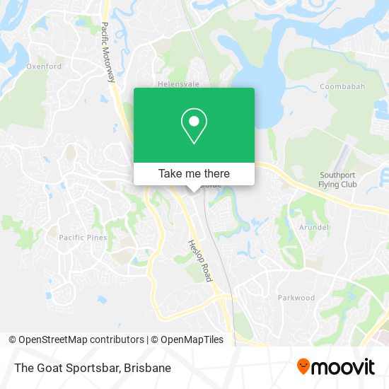 The Goat Sportsbar map