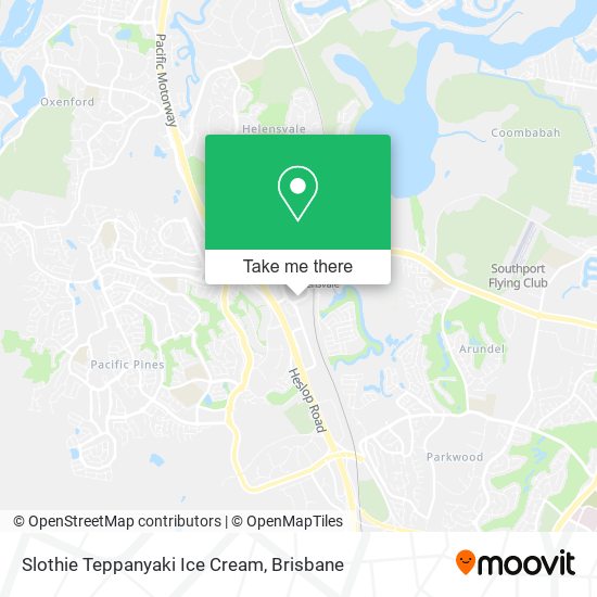 Slothie Teppanyaki Ice Cream map