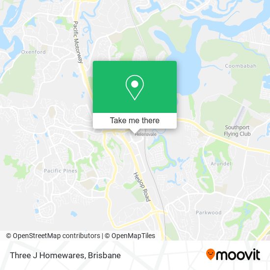 Three J Homewares map
