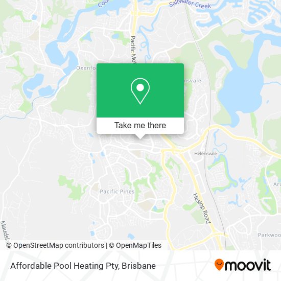 Affordable Pool Heating Pty map