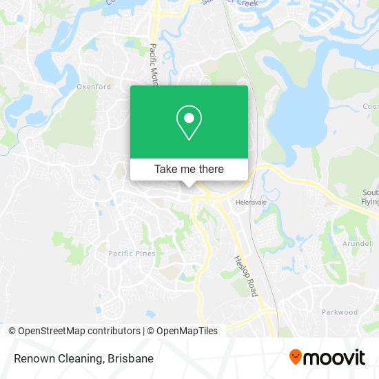 Renown Cleaning map