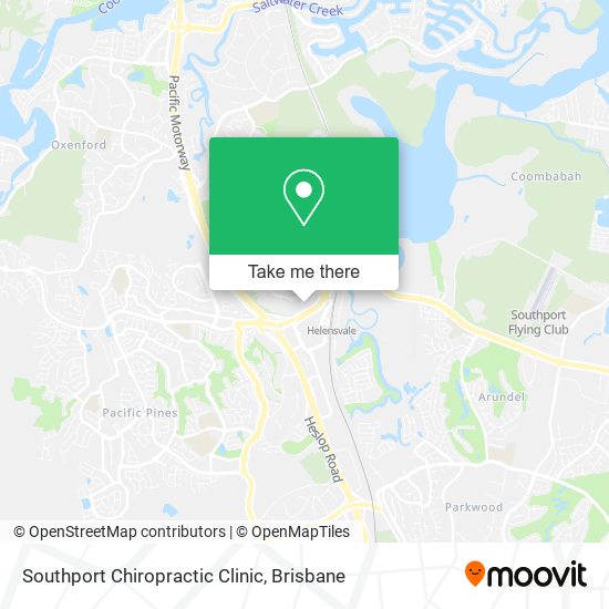 Southport Chiropractic Clinic map