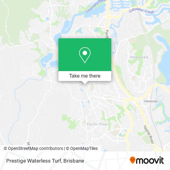 Prestige Waterless Turf map