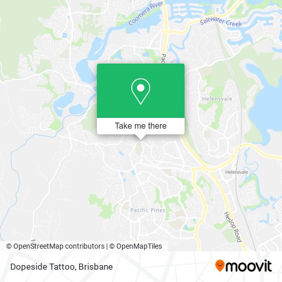 Dopeside Tattoo map