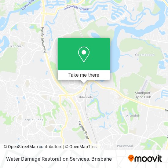 Water Damage Restoration Services map