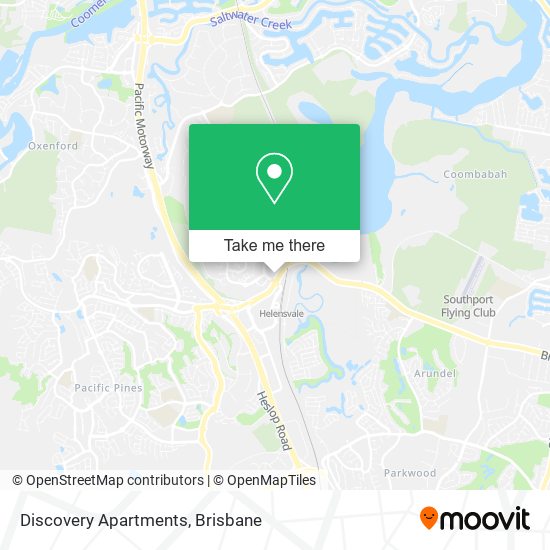 Discovery Apartments map