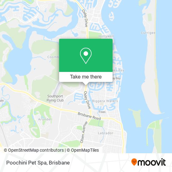 Poochini Pet Spa map