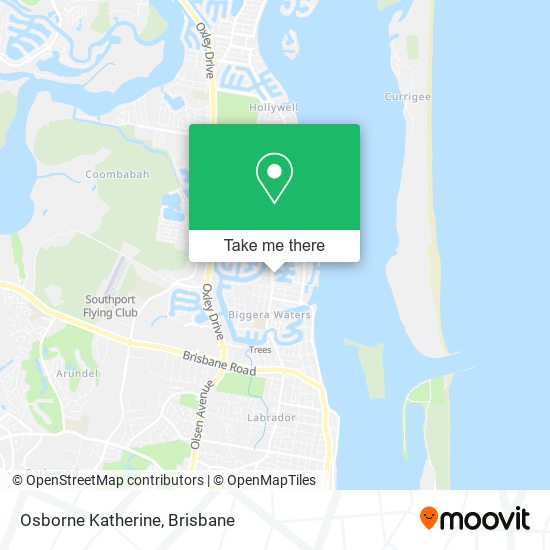 Osborne Katherine map