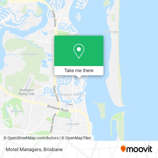 Motel Managers map