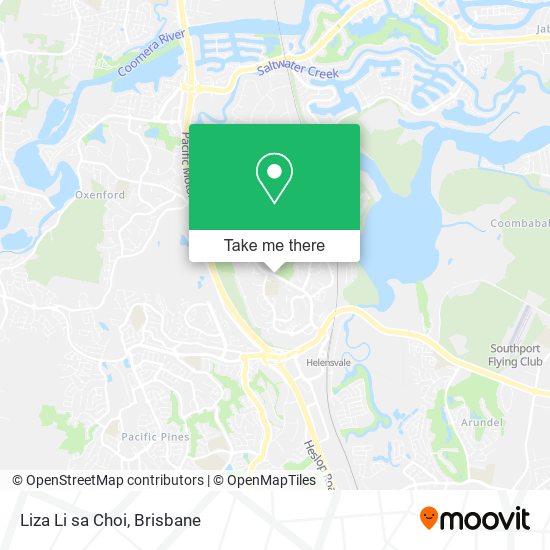 Liza Li sa Choi map
