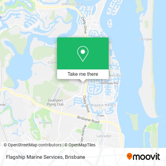 Flagship Marine Services map