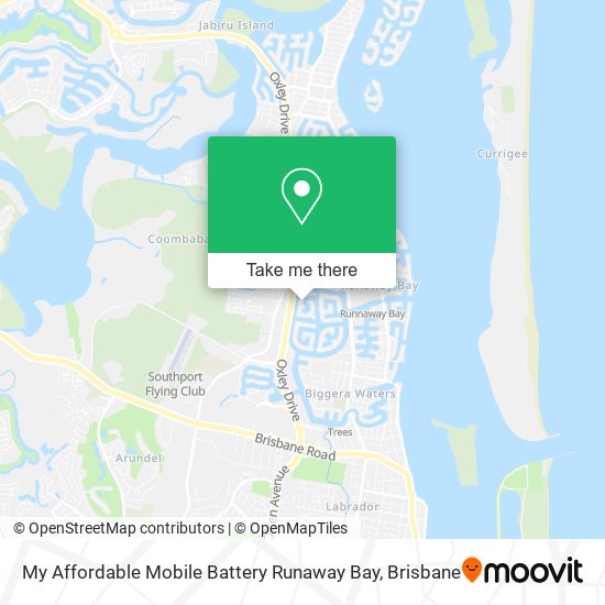 My Affordable Mobile Battery Runaway Bay map