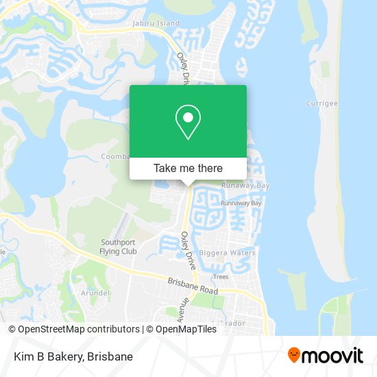Kim B Bakery map