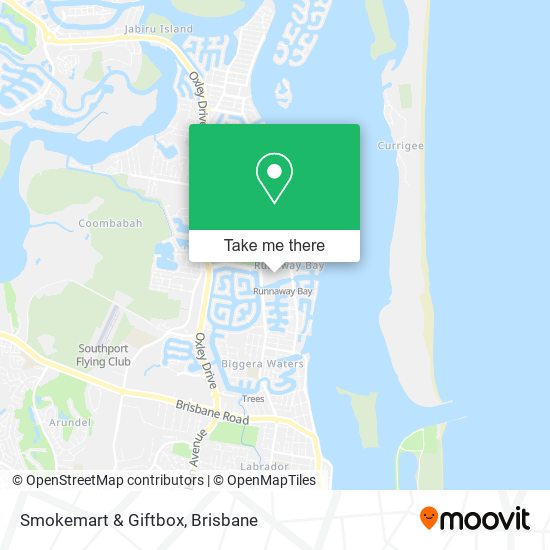 Smokemart & Giftbox map