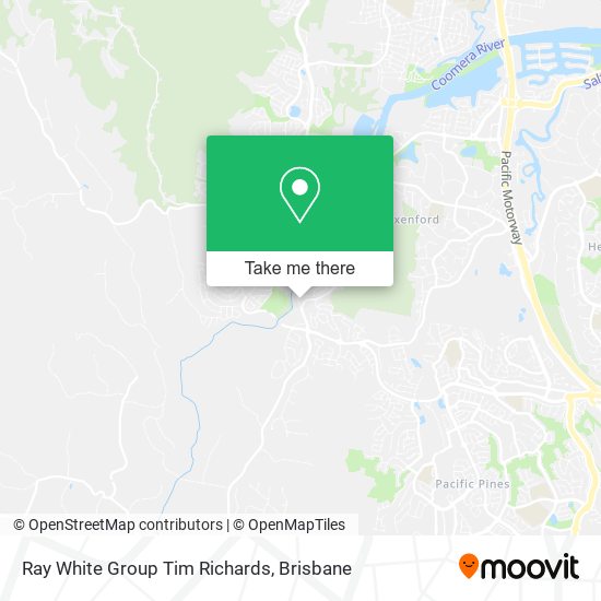 Ray White Group Tim Richards map