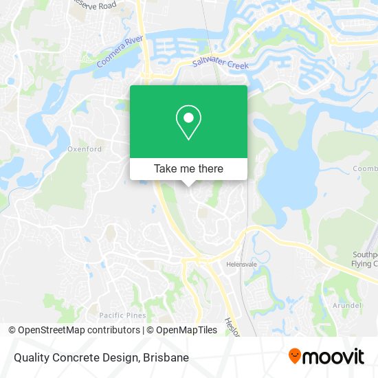 Quality Concrete Design map