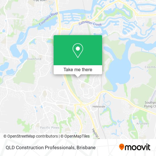 QLD Construction Professionals map