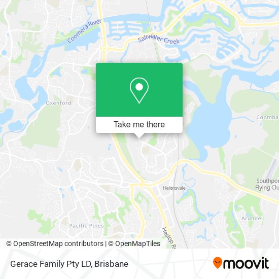 Gerace Family Pty LD map