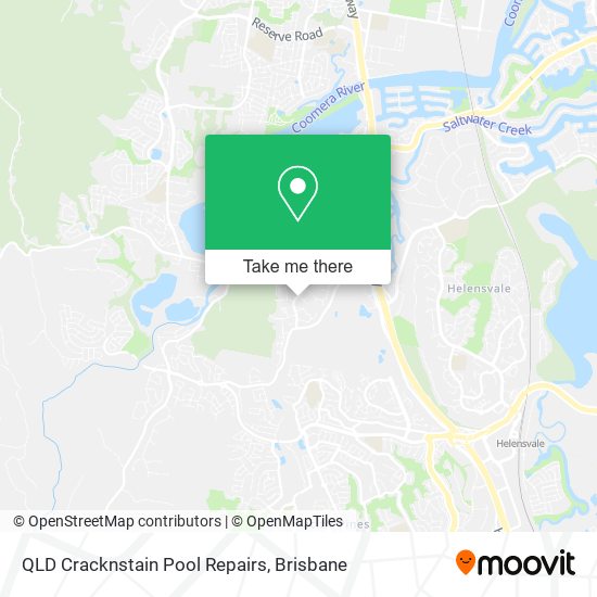 QLD Cracknstain Pool Repairs map