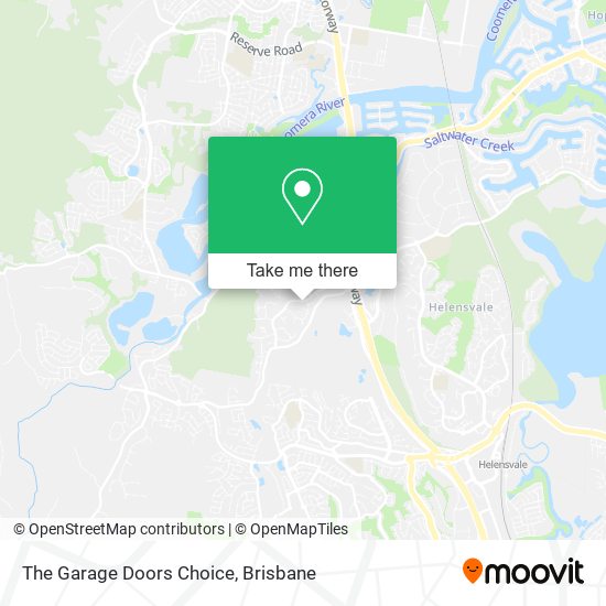 The Garage Doors Choice map