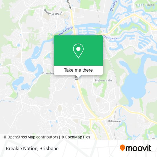 Breakie Nation map