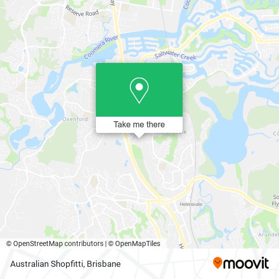 Australian Shopfitti map