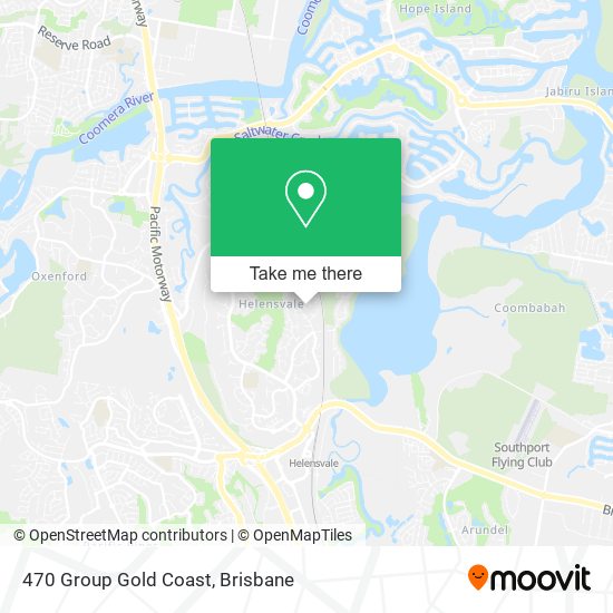 470 Group Gold Coast map