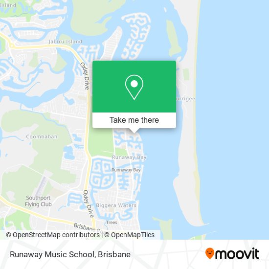 Runaway Music School map