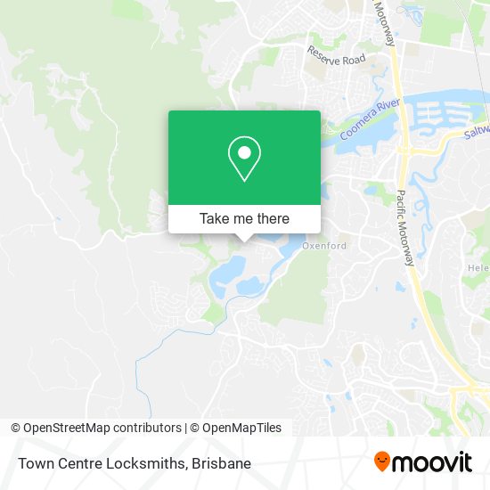 Town Centre Locksmiths map