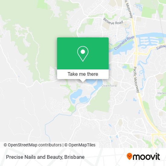Precise Nails and Beauty map