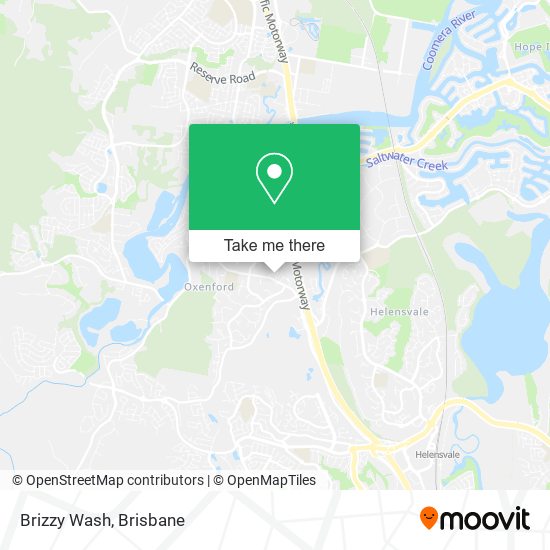 Brizzy Wash map