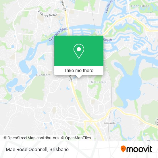 Mae Rose Oconnell map