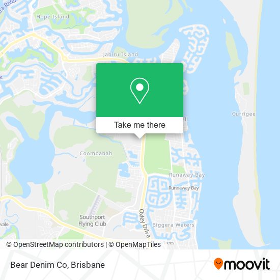 Bear Denim Co map