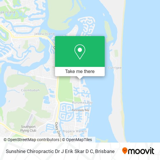 Sunshine Chiropractic Dr J Erik Skar D C map